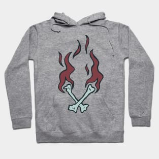 Bones on Fire. Hoodie